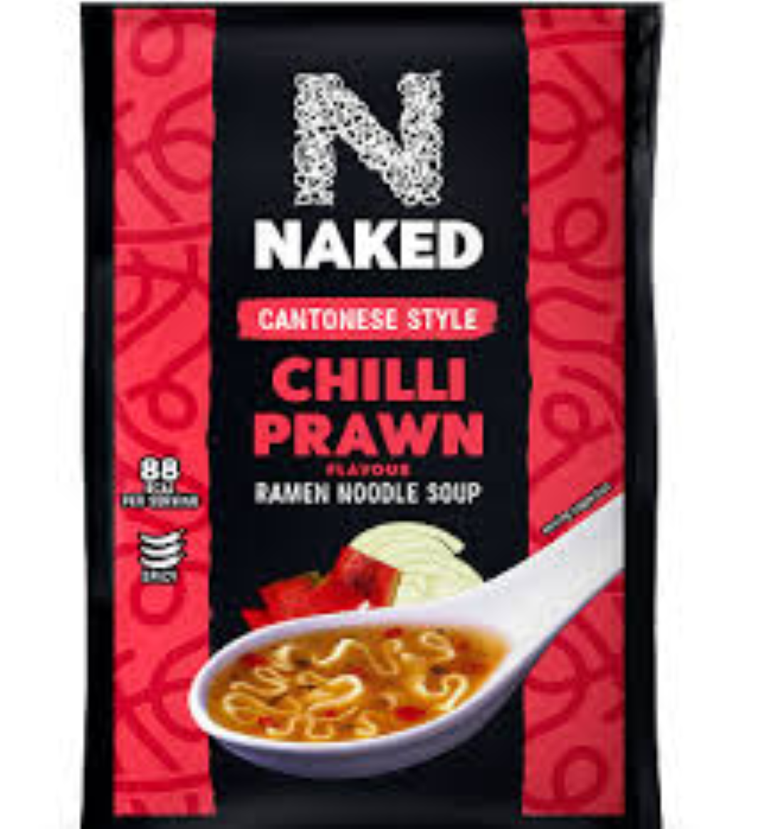 NAKED CHINESE STYLE HOT & SOUR RAMEN NODDLE SOUP 25G